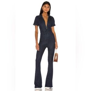 We Wore What Denim Jumpsuit